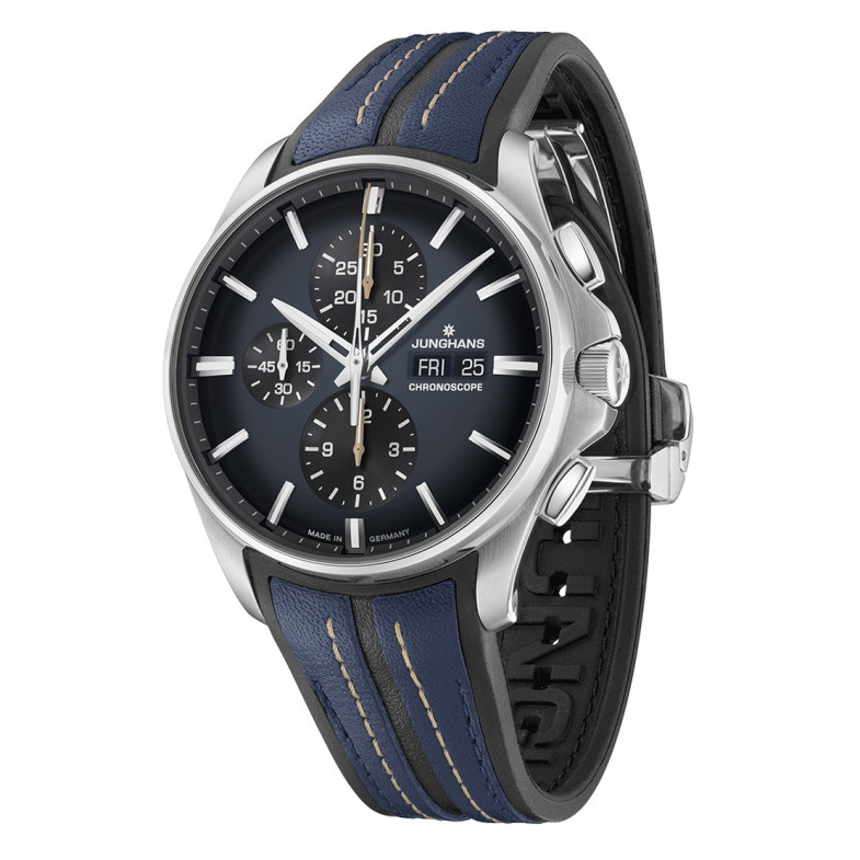 Junghans Meister S Chronoscope English Date - Junghans Meister