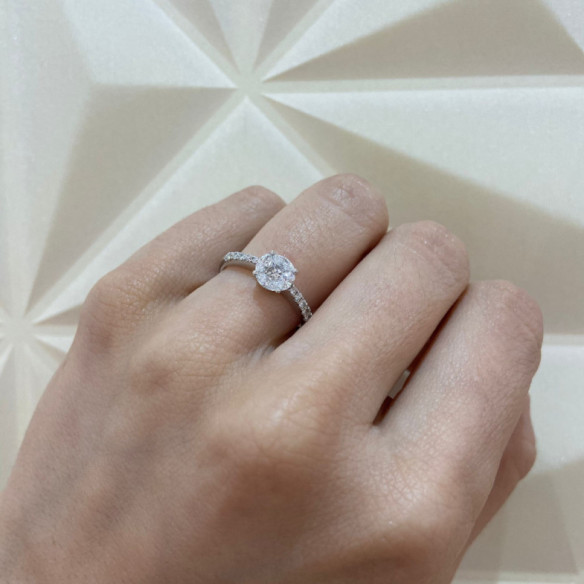 Engagement ring LOVE SPRING MED - Engagement rings Rosette