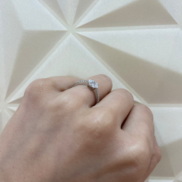 Engagement ring LOVE SPRING MED - Engagement rings Rosette