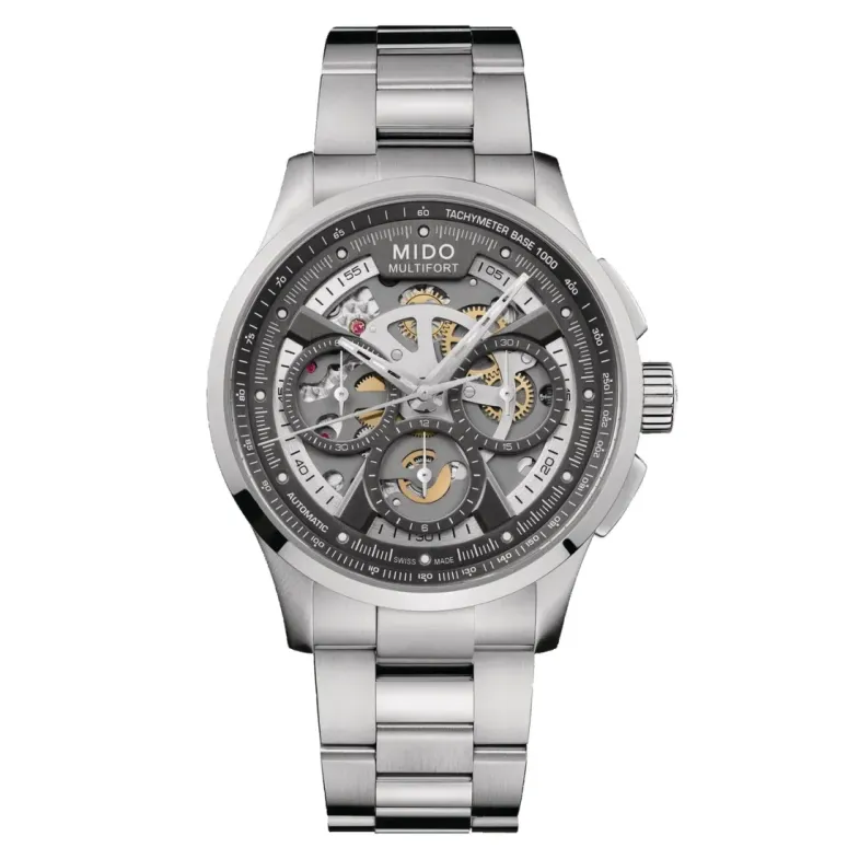 Mido Multifort Skeleton Chronograph - Multifort