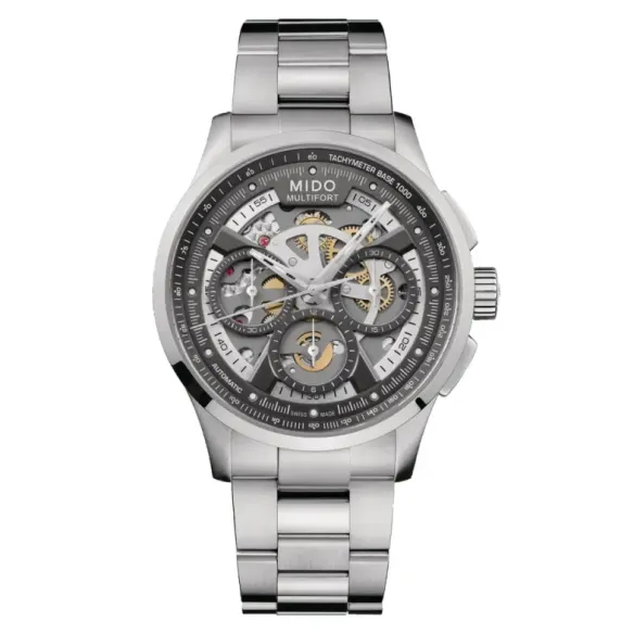Mido Multifort Skeleton Chronograph - Multifort