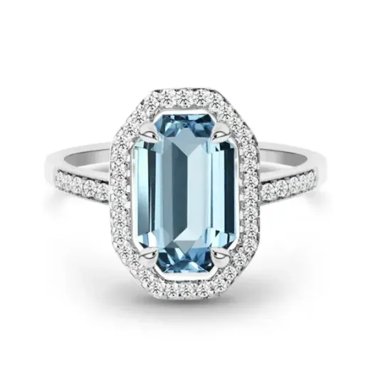 Anillo Topacio Geometría Perfecta - Anéis Outras pedras preciosas