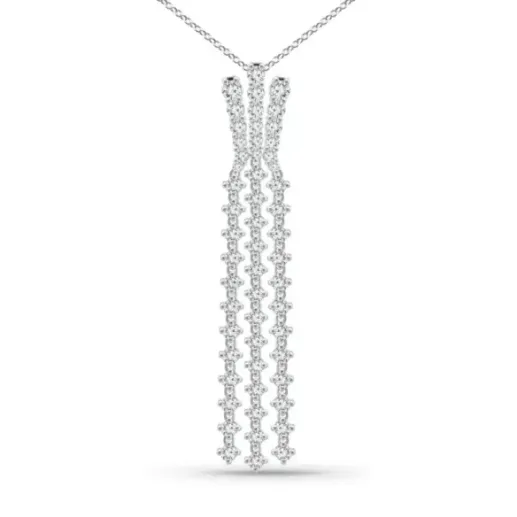 Colgante Diamantes Triple Riviere Constelación - Colliers diamant