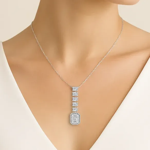 Collar Diamantes Minerva Red Carpet - Colgantes de Diamantes