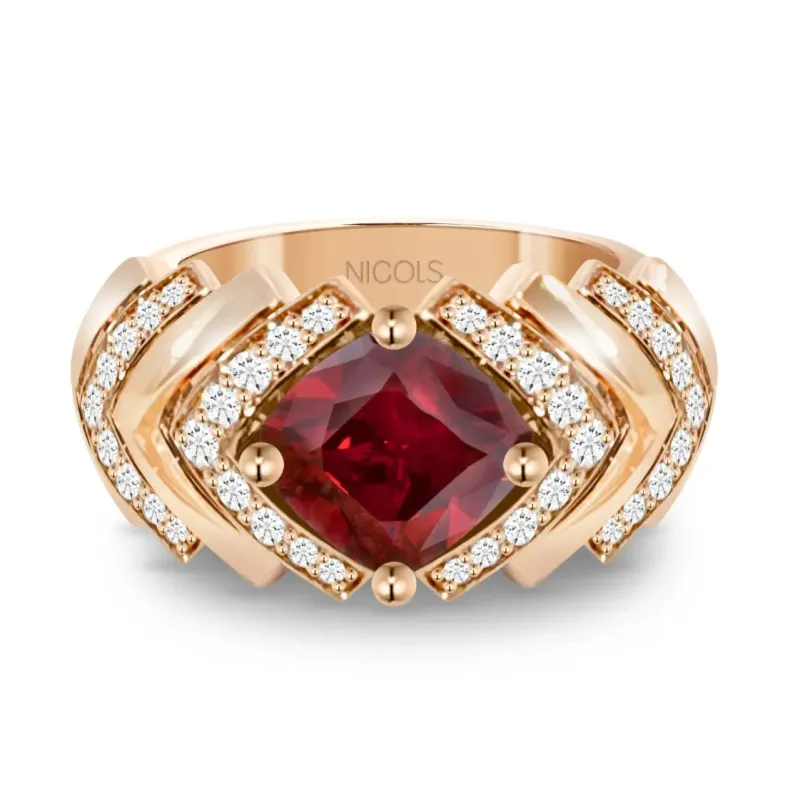 Red Carpet 1980 Ring - Rings other precious stones
