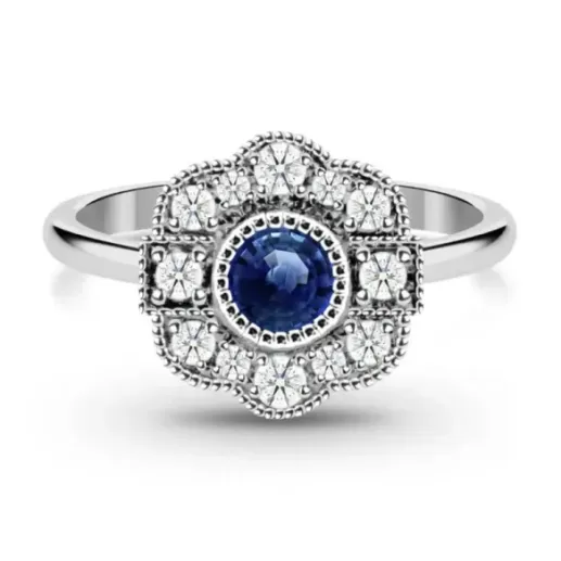 Anillo Zafiro Vintage Heritage - diseños vintage