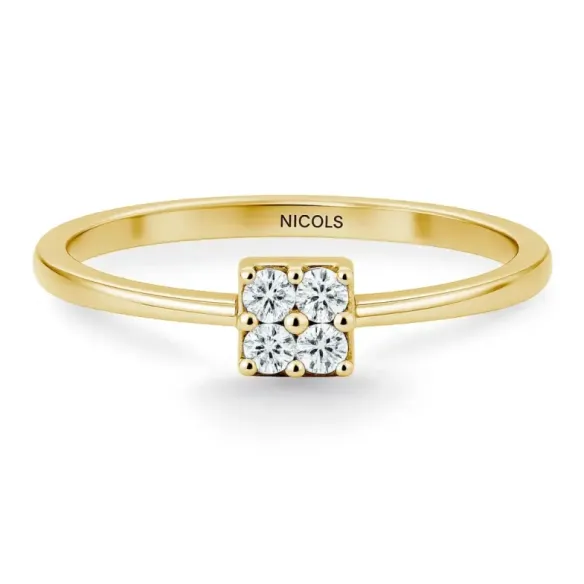 Anillo Mumite Oro Diamantes 0,05 Ct - Anillos de Diamantes
