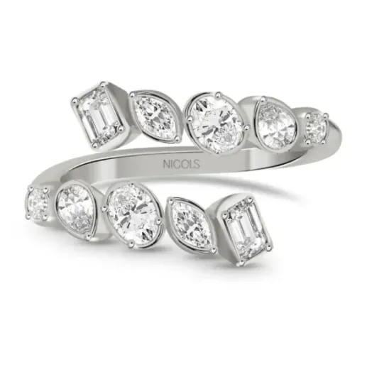 Anillo Diamantes Sion - diseños modernos