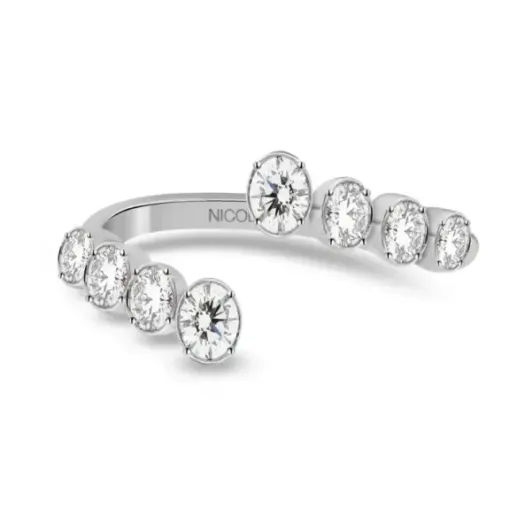 Anillo Diamantes Sion talla oval 1.00 ct. - diseños modernos