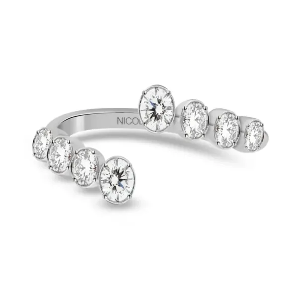 Anillo Diamantes Sion talla oval 1.00 ct. - diseños modernos