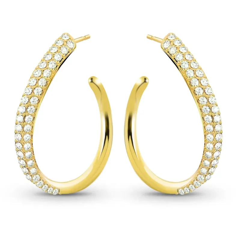 Pendientes Aro oval Diamantes 0.98ct. - aros