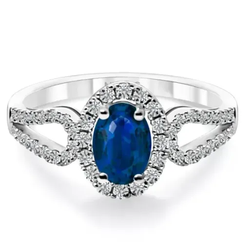 Anillo Diamantes Zafiro Royal Jewels - Anillos de Zafiro