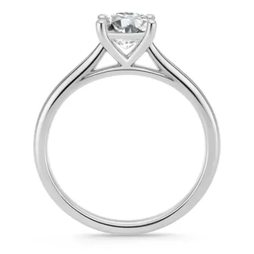 Anillo Diamante 1,00 Ct Nicole Platino - Anillos Diamante 1 ct 2