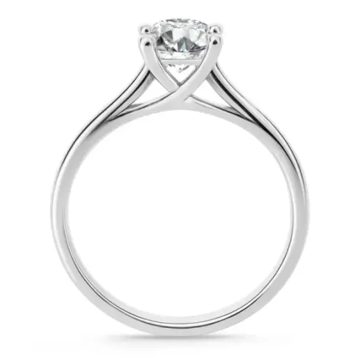 Anillo compromiso oro blanco Megan con diamante de 1,50ct. - Anillos Diamante 1 ct 2