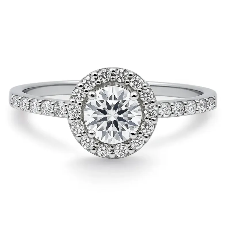 Clavell Diamond Solitaire Ring 0.40 - Brilliant Cut