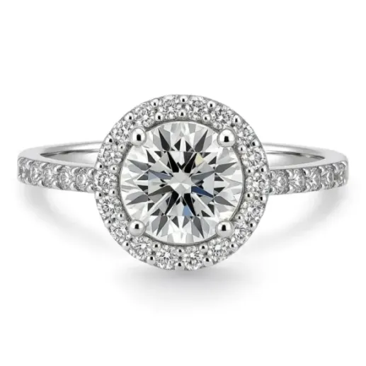 Anillo Solitario Diamante Clavel 1.00 - Brilhante