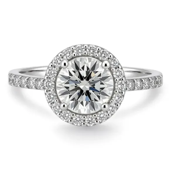 Anillo Solitario Diamante Clavel 1.00 - Brillante