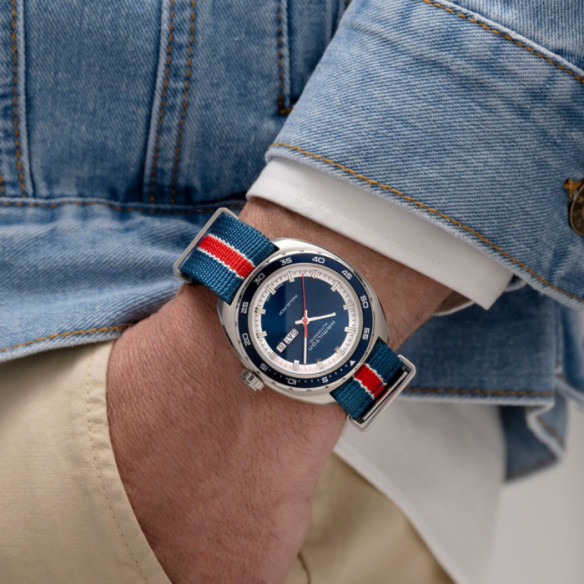 Hamilton Pan Europ Day Date Auto - Classico americano