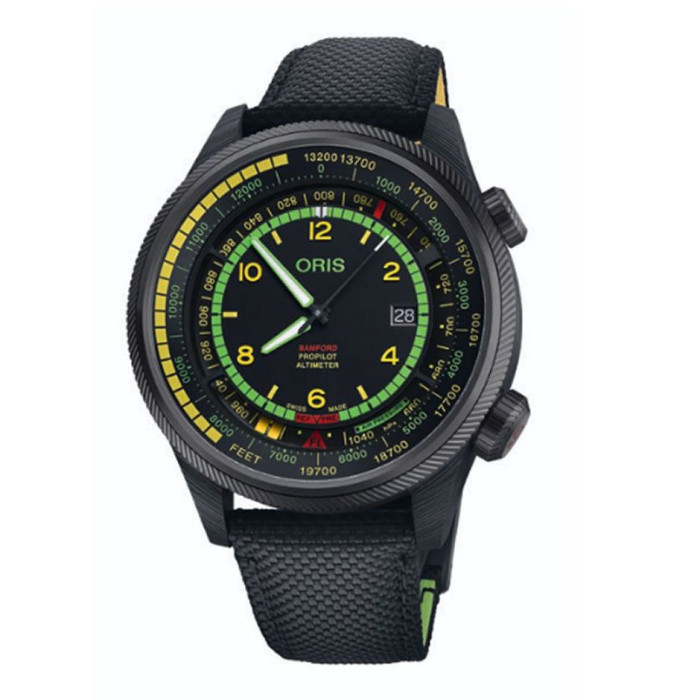 Oris x Bamford ProPilot Altimeter Mission Control Limited Edition - Oris Couronne
