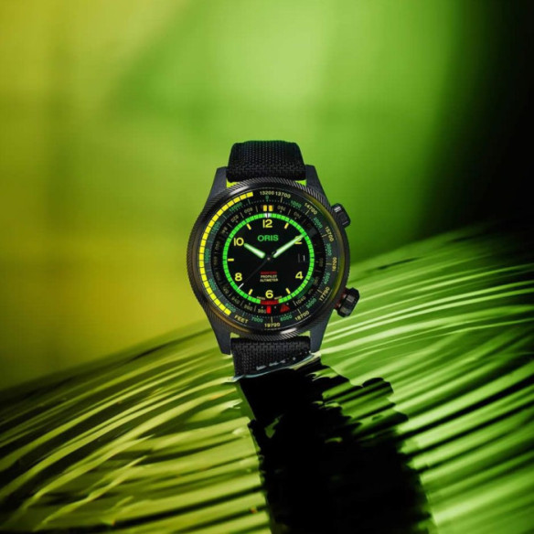 Oris x Bamford ProPilot Altimeter Mission Control Limited Edition - Oris Big Crown