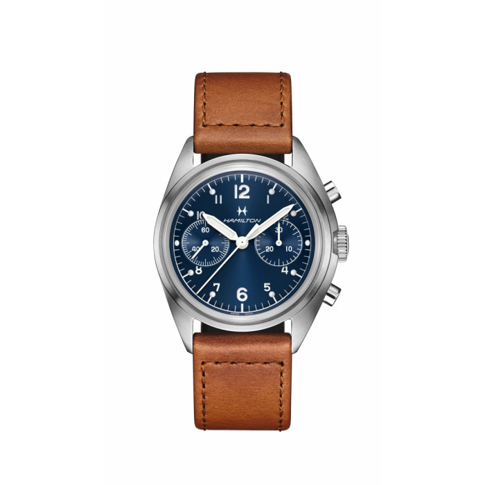 Khaki Aviation Pioneer Mechanical Chrono - Hamilton Novedades Ediciones Especiales