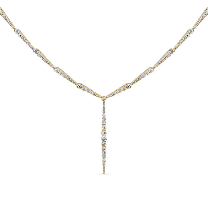 Collar Diamantes  Riviere Constelación - Diamant Halsketten
