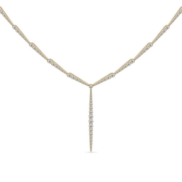 Collar Diamantes  Riviere Constelación - Diamant Halsketten