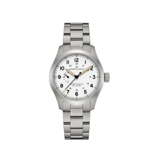 Khaki Field Hamilton Khaki Field Mechanical Power Reserve 40 mm - Khaki Field