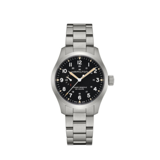 Khaki Field Hamilton Khaki Field Mechanical Power Reserve 40 mm - Khaki Field