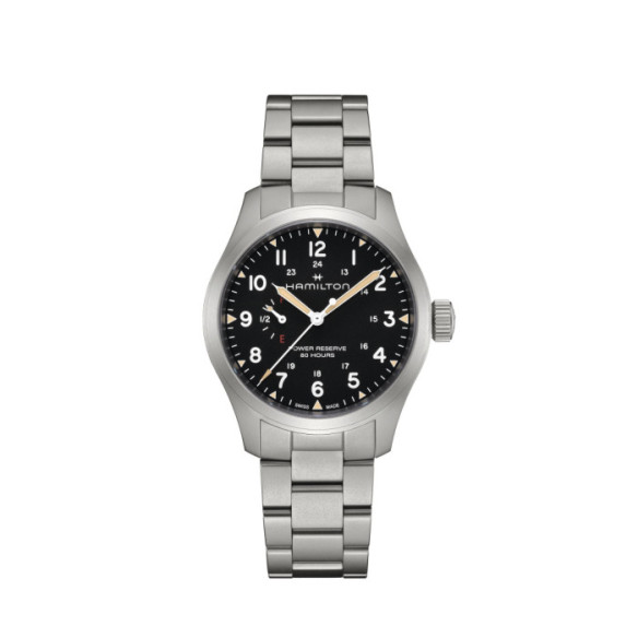 Khaki Field Hamilton Khaki Field Mechanical Power Reserve 40 mm - Khaki Field