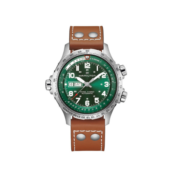 Hamilton Khaki X-Wind Day Date Auto - Khaki Aviation