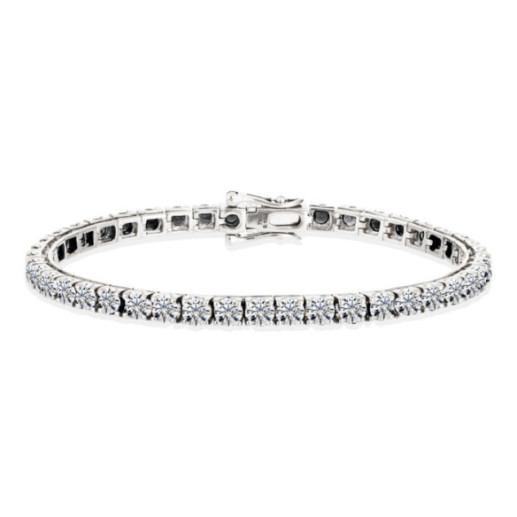 Riviere White Gold Diamond Bracelet - Diamond bracelets