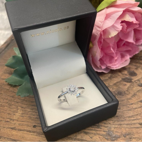 Margarita Diamond Solitaire Ring 0.15 - Brilliant Cut