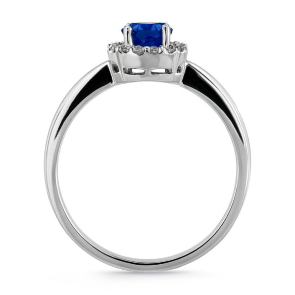 Anillo Zafiro Dalia Sunset 0.70Ct - Bagues de fiançailles d'anniversaire