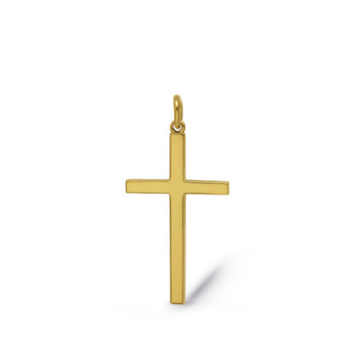 Cruz Oro Lisa Maciza Palo S - Cruces