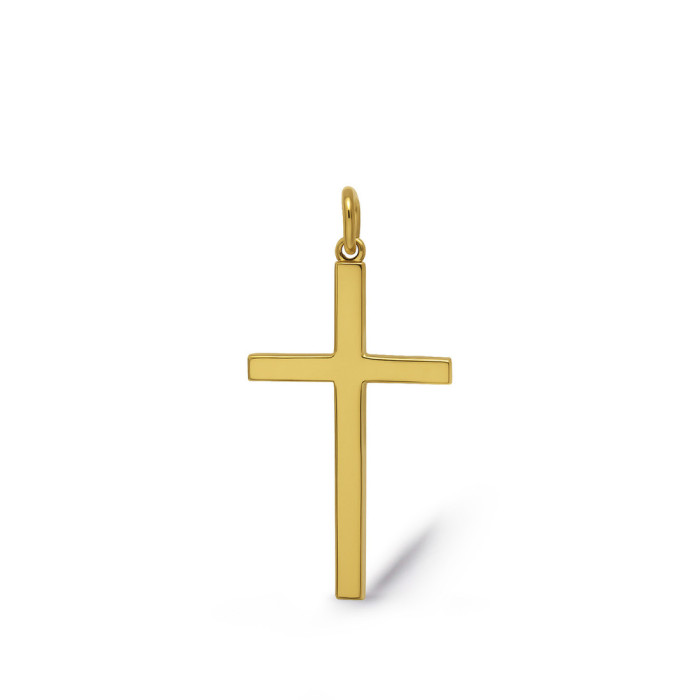 Cruz Oro Lisa Maciza Palo S - Cruces