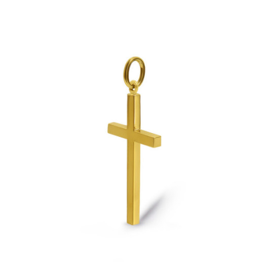 Cruz Oro Lisa Maciza Palo S - Cruces 2