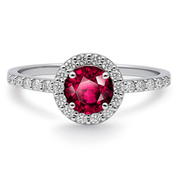 Anillo Rubi Clavel 0.60 - LES ANNEAUX