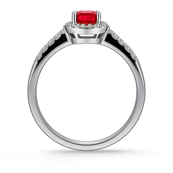Anillo Rubi Clavel 0.60 - ANILLOS
