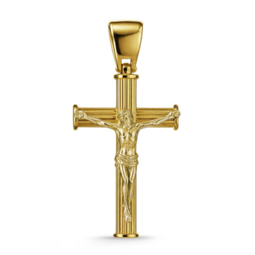 Cruz Oro Cristo oro amarillo - Atravessa