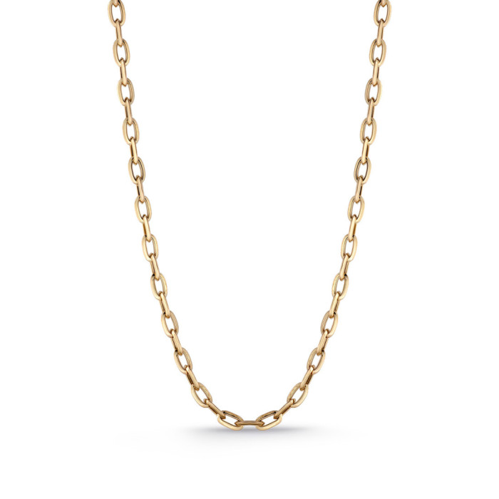 Maglia a catena in oro 18 carati giornaliera 50 cm - COLLANE