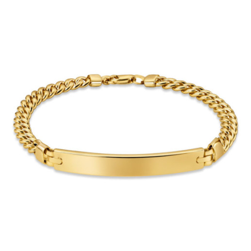 Pulsera Oro 18K Eslabon Abierto Esclava 6Mm 19cm - Jóia do homem