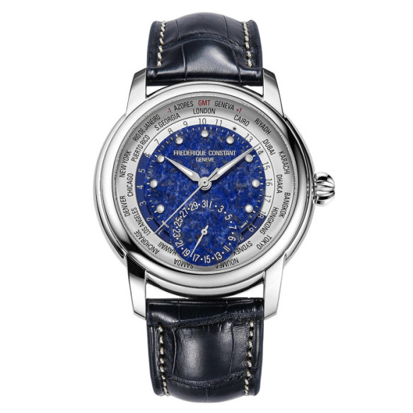 Frederique Constant Classic Worldtimer - Frecerique Constant New e Limited