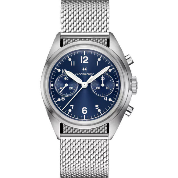 Khaki Aviation Pioneer Mechanical Chrono - Hamilton Novedades Ediciones Especiales