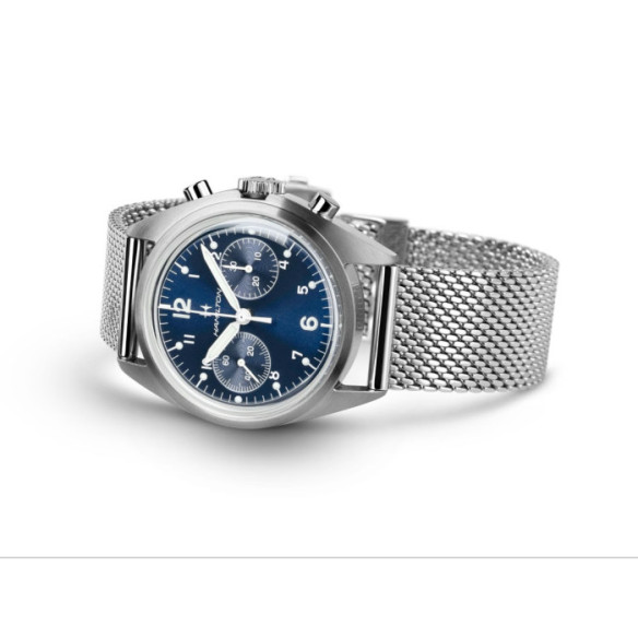 Khaki Aviation Pioneer Mechanical Chrono - Hamilton Novedades Ediciones Especiales