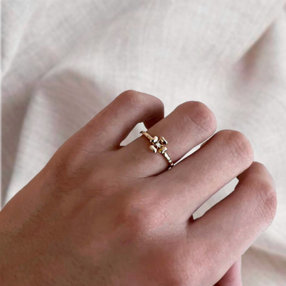 Anillo Diamantes Flor MIX & MATCH 29210290111