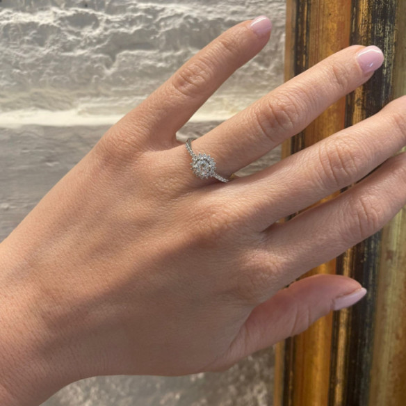 Margarita Diamond Solitaire Ring 0.30 - Brilliant Cut