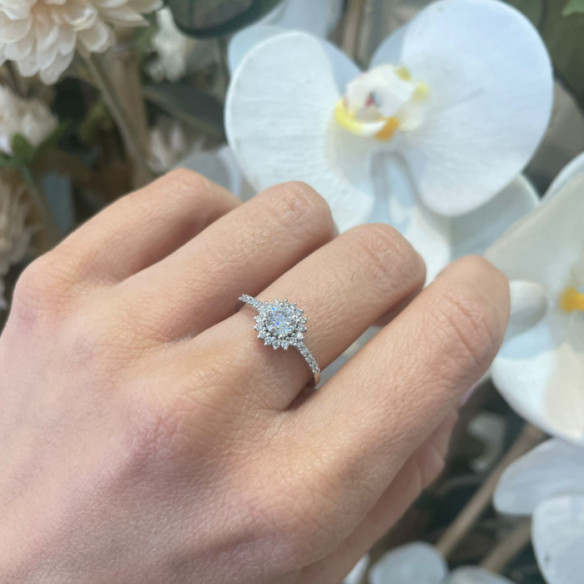 Margarita Diamond Solitaire Ring 0.50 - Brilliant Cut