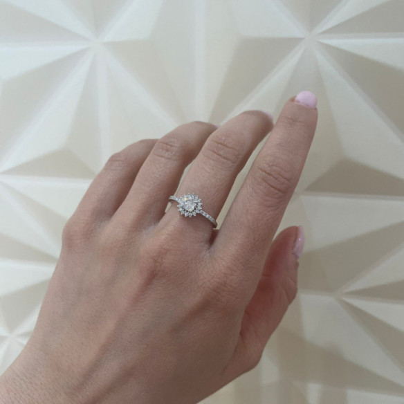 Margarita Diamond Solitaire Ring 0.50 - Brilliant Cut