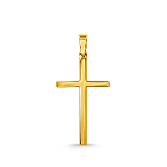 Gold Cross CATHOLIC SIGN - Crosses